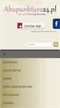 Mobile Screenshot of akupunktura24.pl